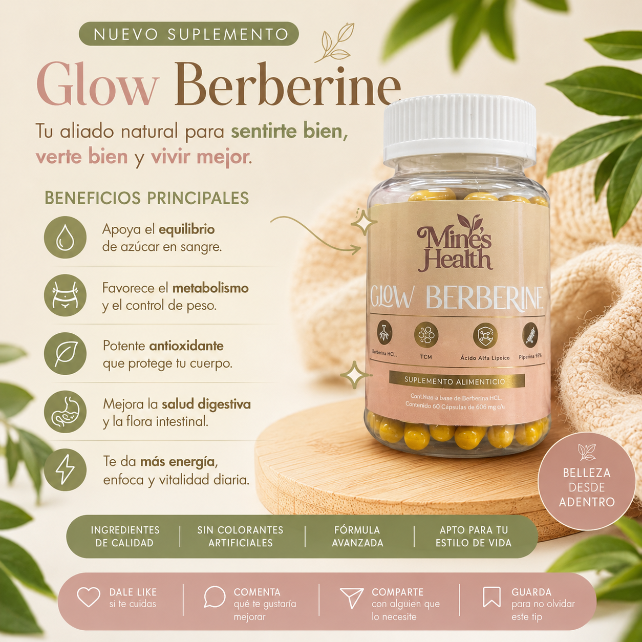 Glow Berberina – Mine’s Health
