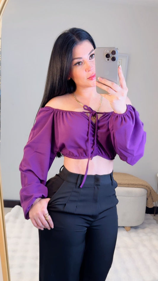 Blusa Morada